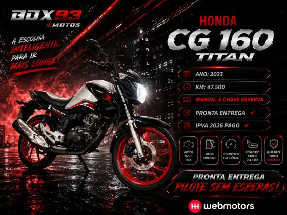 HONDA CG 160 TITAN HONDA CG 160 TITAN