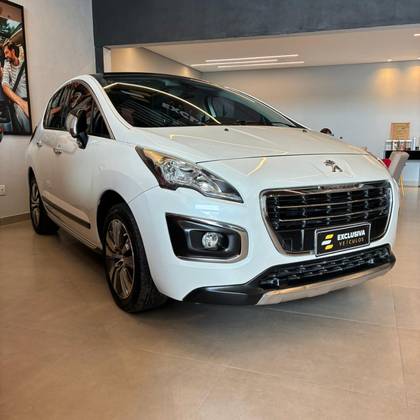 PEUGEOT 3008 2016 1.6 GRIFFE THP 16V GASOLINE 4-SEATER AUTOMATIC