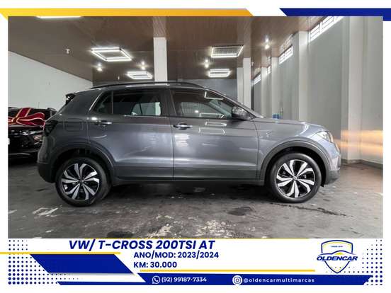 VOLKSWAGEN-T-CROSS-1.0 200 TSI TOTAL FLEX AUTOMÁTICO VOLKSWAGEN-T-CROSS-2023