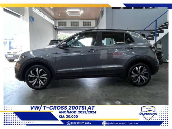 VOLKSWAGEN-T-CROSS-1.0 200 TSI TOTAL FLEX AUTOMÁTICO VOLKSWAGEN-T-CROSS-2023