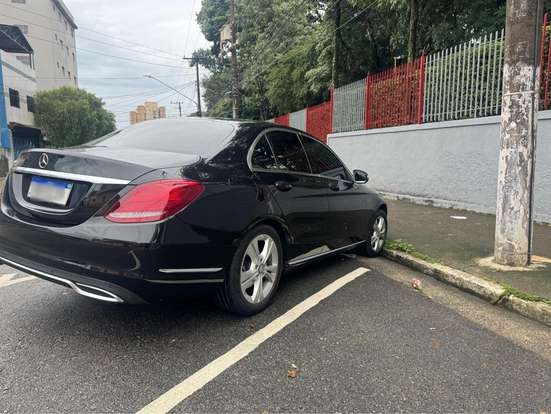 MERCEDES-BENZ-C 180-1.6 CGI EXCLUSIVE 16V TURBO GASOLINA 4P AUTOMÁTICO MERCEDES-BENZ-C 180-2014