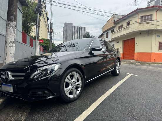 MERCEDES-BENZ-C 180-1.6 CGI EXCLUSIVE 16V TURBO GASOLINA 4P AUTOMÁTICO MERCEDES-BENZ-C 180-2014