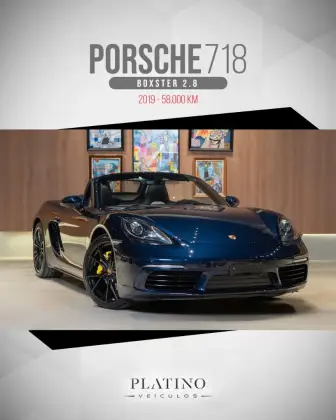 PORSCHE 718 2.0 16V H4 GASOLINA BOXSTER PDK PORSCHE 718 2.0 16V H4 GASOLINA BOXSTER PDK