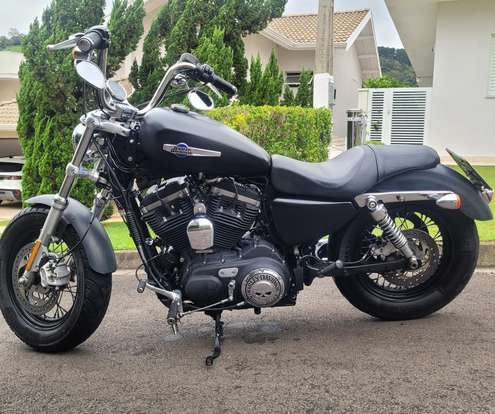 HARLEY-DAVIDSON-SPORTSTER 1200 CUSTOM CB LIMITED-2014