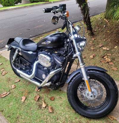 HARLEY-DAVIDSON-SPORTSTER 1200 CUSTOM CB LIMITED-2014