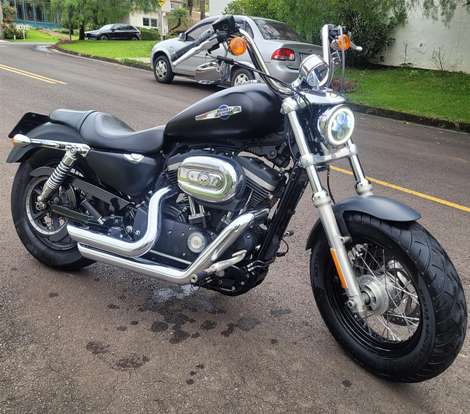 HARLEY-DAVIDSON-SPORTSTER 1200 CUSTOM CB LIMITED-2014