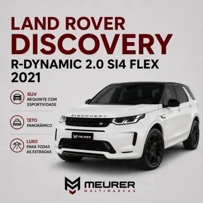 LAND ROVER DISCOVERY SPORT 2.0 P250 TURBO FLEX R-DYNAMIC SE AUTOMÁTICO