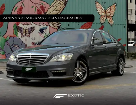 MERCEDES-BENZ S 63 AMG 5.5 L V8 BI-TURBO GASOLINA 4P AUTOMÁTICO MERCEDES-BENZ S 63 AMG 5.5 L V8 BI-TURBO GASOLINA 4P AUTOMÁTICO