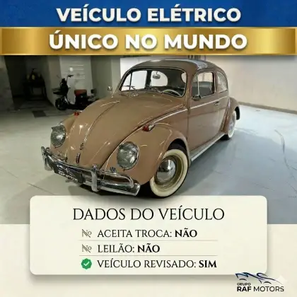 VOLKSWAGEN FUSCA 1.2 8V GASOLINA 2P MANUAL VOLKSWAGEN FUSCA 1.2 8V GASOLINA 2P MANUAL