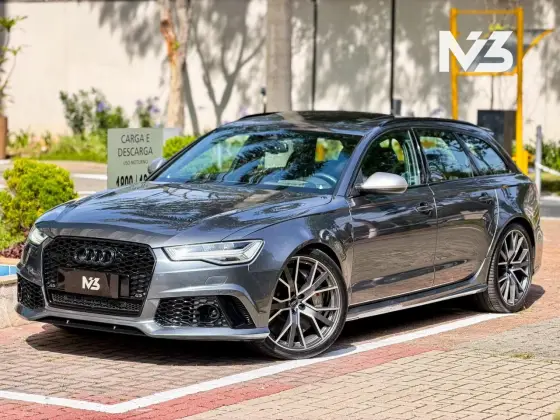 AUDI RS6 4.0 AVANT V8 32V BI-TURBO GASOLINA 4P TIPTRONIC AUDI RS6 4.0 AVANT V8 32V BI-TURBO GASOLINA 4P TIPTRONIC