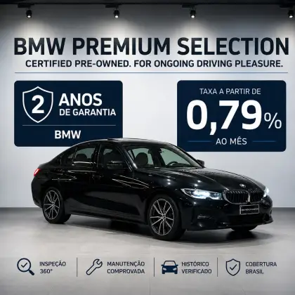 BMW 320i 2.0 16V TURBO FLEX SPORT GP AUTOMÁTICO
