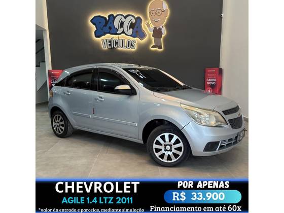 CHEVROLET AGILE 2011 1.4 MPFI LTZ 8V FLEX 4P MANUAL