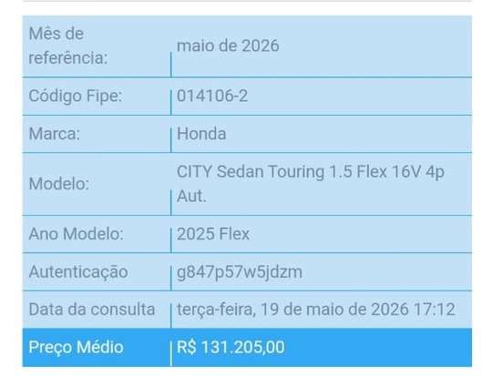 HONDA-CITY-1.5 i-VTEC FLEX TOURING CVT HONDA-CITY-2024