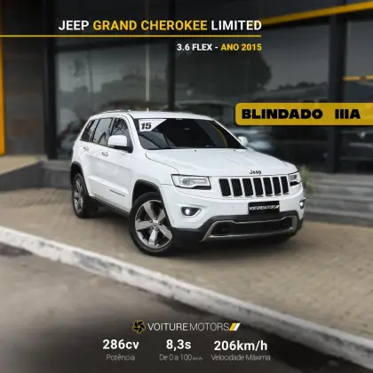 JEEP GRAND CHEROKEE 3.6 LIMITED 4X4 V6 24V GASOLINA 4P AUTOMATICO