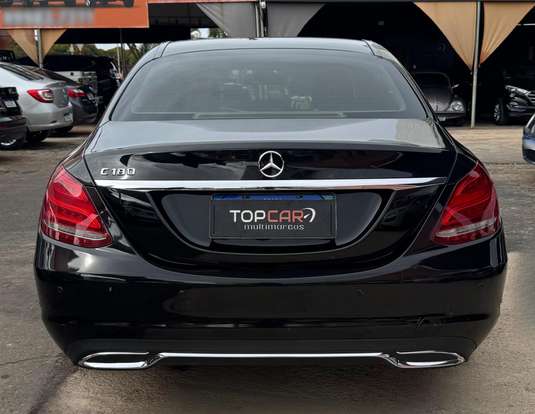 MERCEDES-BENZ-C 180-1.6 CGI 16V TURBO GASOLINA 4P AUTOMÁTICO MERCEDES-BENZ-C 180-2014