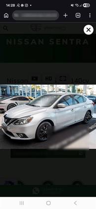NISSAN SENTRA 2.0 S 16V FLEXSTART 4P AUTOMÁTICO