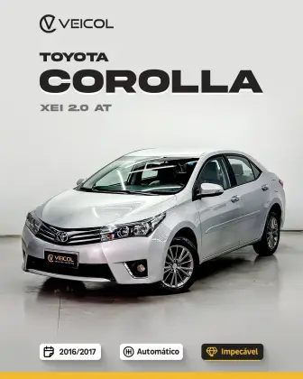 TOYOTA COROLLA 2.0 XEI 16V FLEX 4P AUTOMÁTICO