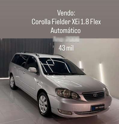 TOYOTA-FIELDER-1.8 XEI 16V FLEX 4P AUTOMÁTICO TOYOTA-FIELDER-2007