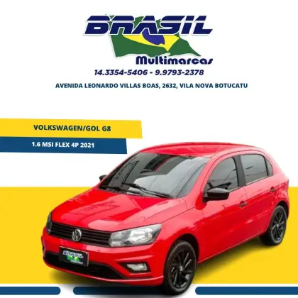 VOLKSWAGEN GOL 1.6 MSI TOTALFLEX 4P MANUAL VOLKSWAGEN GOL 1.6 MSI TOTALFLEX 4P MANUAL