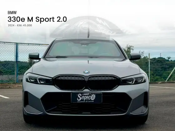 BMW 330e 2.0 16V TURBO HÍBRIDO M SPORT AUTOMÁTICO BMW 330e 2.0 16V TURBO HÍBRIDO M SPORT AUTOMÁTICO