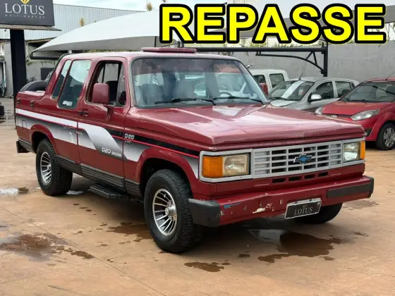 CHEVROLET D20 4.0 CUSTOM DE LUXE CD 8V DIESEL 4P MANUAL CHEVROLET D20 4.0 CUSTOM DE LUXE CD 8V DIESEL 4P MANUAL