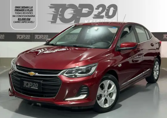 CHEVROLET ONIX 1.0 TURBO FLEX PLUS PREMIER AUTOMÁTICO CHEVROLET ONIX 1.0 TURBO FLEX PLUS PREMIER AUTOMÁTICO
