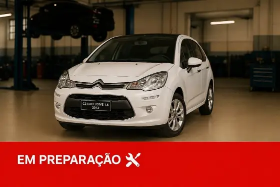 CITROËN C3 1.6 EXCLUSIVE 16V FLEX 4P MANUAL CITROËN C3 1.6 EXCLUSIVE 16V FLEX 4P MANUAL