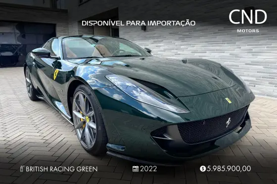 FERRARI 812 GTS 6.5 V12 GASOLINA F1-DCT