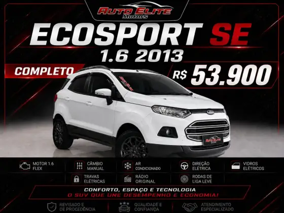 FORD ECOSPORT 1.6 SE 16V FLEX 4P MANUAL FORD ECOSPORT 1.6 SE 16V FLEX 4P MANUAL