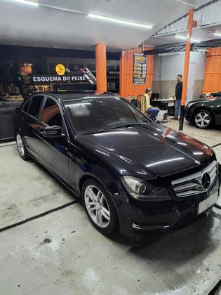 MERCEDES-BENZ C 180 1.6 CGI SPORT 16V TURBO GASOLINA 4P AUTOMÁTICO