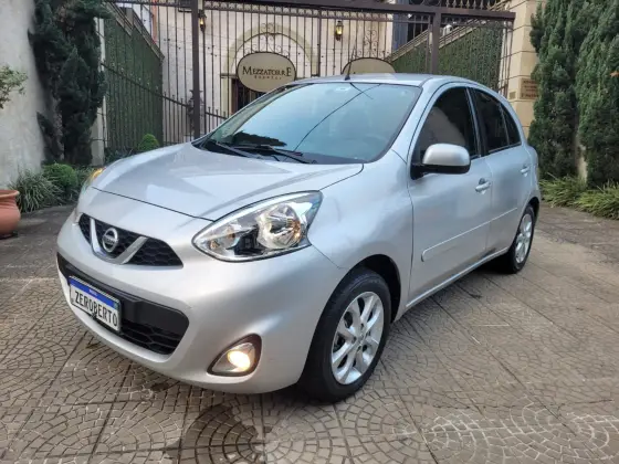 NISSAN MARCH 1.6 SV 16V FLEX 4P MANUAL NISSAN MARCH 1.6 SV 16V FLEX 4P MANUAL