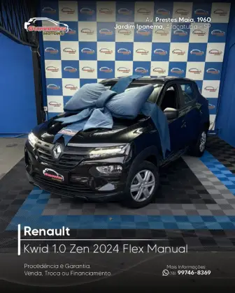 RENAULT KWID 1.0 12V SCE FLEX ZEN MANUAL RENAULT KWID 1.0 12V SCE FLEX ZEN MANUAL