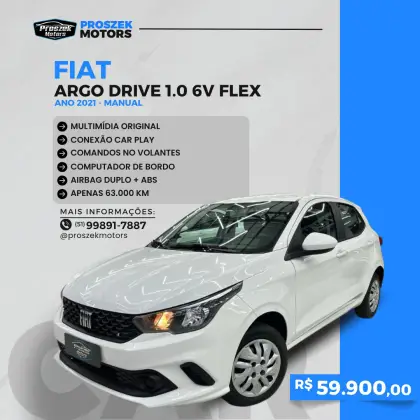 FIAT ARGO 1.0 FIREFLY FLEX DRIVE MANUAL FIAT ARGO 1.0 FIREFLY FLEX DRIVE MANUAL