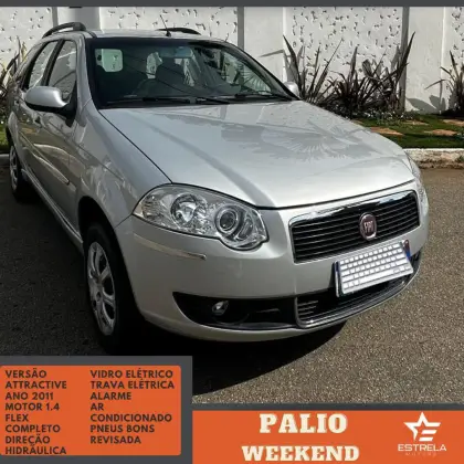 FIAT PALIO 1.4 MPI ATTRACTIVE WEEKEND 8V FLEX 4P MANUAL FIAT PALIO 1.4 MPI ATTRACTIVE WEEKEND 8V FLEX 4P MANUAL