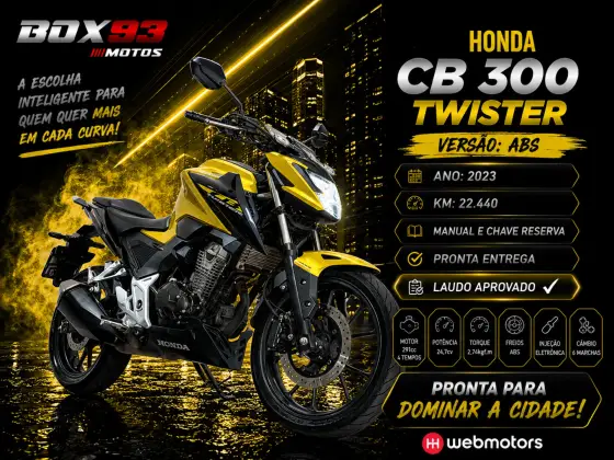 HONDA CB 300F TWISTER ABS HONDA CB 300F TWISTER ABS