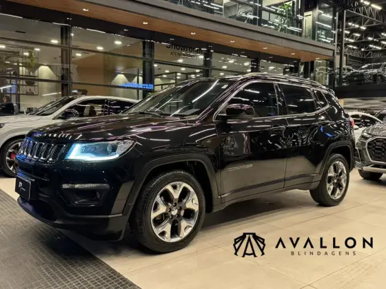 JEEP COMPASS 2.0 16V FLEX LONGITUDE AUTOMÁTICO JEEP COMPASS 2.0 16V FLEX LONGITUDE AUTOMÁTICO