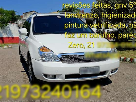 KIA-CARNIVAL-3.5 EX V6 24V GASOLINA 4P AUTOMÁTICO KIA-CARNIVAL-2014