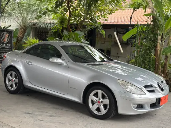 MERCEDES-BENZ SLK 200 1.8 16V KOMPRESSOR GASOLINA AUTOMÁTICO MERCEDES-BENZ SLK 200 1.8 16V KOMPRESSOR GASOLINA AUTOMÁTICO