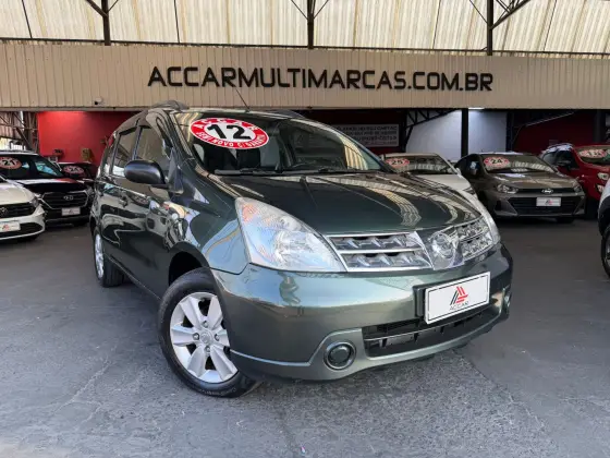 NISSAN LIVINA 1.6 16V FLEX 4P MANUAL NISSAN LIVINA 1.6 16V FLEX 4P MANUAL