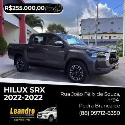 TOYOTA HILUX 2.8 D-4D TURBO DIESEL CD SRX 4X4 AUTOMÁTICO