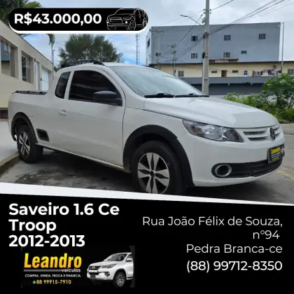 VOLKSWAGEN SAVEIRO 1.6 MI TROOPER CE 8V FLEX 2P MANUAL G.V