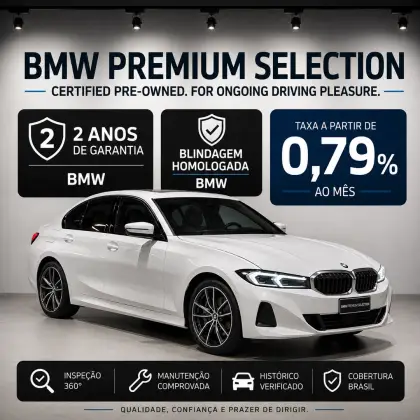 BMW 320i 2.0 16V TURBO FLEX SPORT GP AUTOMÁTICO BMW 320i 2.0 16V TURBO FLEX SPORT GP AUTOMÁTICO