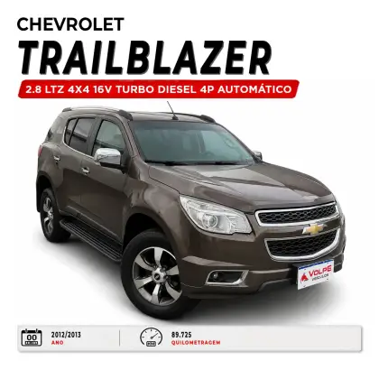CHEVROLET TRAILBLAZER 2.8 LTZ 4X4 16V TURBO DIESEL 4P AUTOMÁTICO CHEVROLET TRAILBLAZER 2.8 LTZ 4X4 16V TURBO DIESEL 4P AUTOMÁTICO