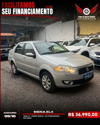 FIAT SIENA 1.4 MPI ELX 8V FLEX 4P MANUAL FIAT SIENA 1.4 MPI ELX 8V FLEX 4P MANUAL