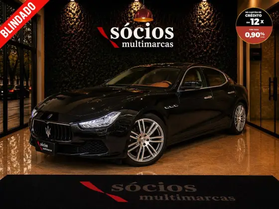 MASERATI GHIBLI 3.0 V6 TURBO GASOLINA S Q4 AUTOMÁTICO MASERATI GHIBLI 3.0 V6 TURBO GASOLINA S Q4 AUTOMÁTICO