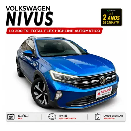 VOLKSWAGEN NIVUS 1.0 200 TSI TOTAL FLEX HIGHLINE AUTOMÁTICO VOLKSWAGEN NIVUS 1.0 200 TSI TOTAL FLEX HIGHLINE AUTOMÁTICO