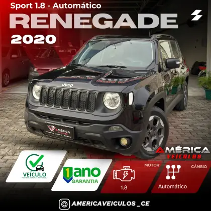 JEEP RENEGADE 1.8 16V FLEX SPORT 4P AUTOMÁTICO JEEP RENEGADE 1.8 16V FLEX SPORT 4P AUTOMÁTICO