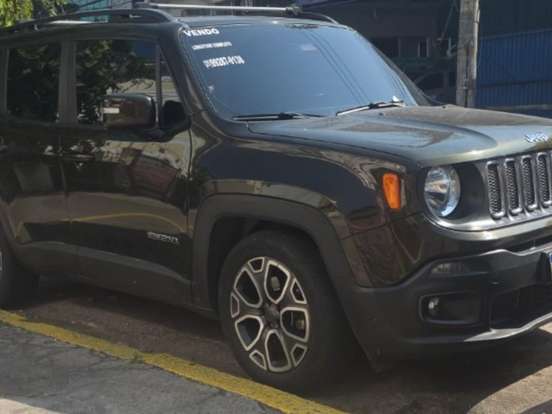 JEEP-RENEGADE-1.8 16V FLEX LONGITUDE 4P AUTOMÁTICO JEEP-RENEGADE-2018