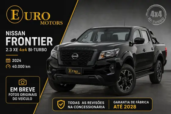 NISSAN FRONTIER 2.3 16V TURBO DIESEL XE CD 4X4 AUTOMÁTICO