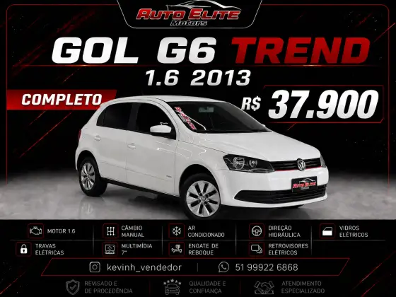 VOLKSWAGEN GOL 1.6 MI 8V FLEX 4P MANUAL G.VI VOLKSWAGEN GOL 1.6 MI 8V FLEX 4P MANUAL G.VI